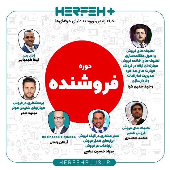 دوره آموزش فروش