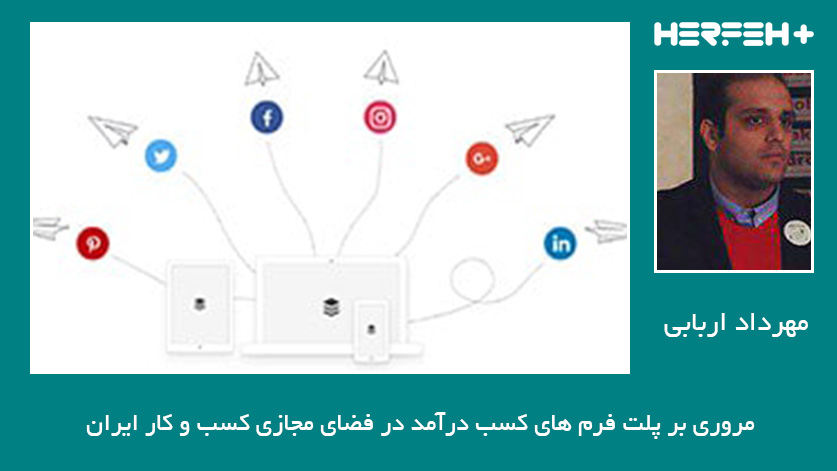 مروری بر پلت فرم های کسب درآمد در فضای مجازی کسب و کار ایران